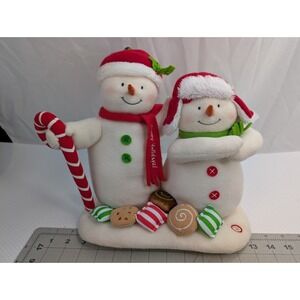 Hallmark Seasons Treatings Snowmen Jingle Pals Animated Singing Dancing 2008